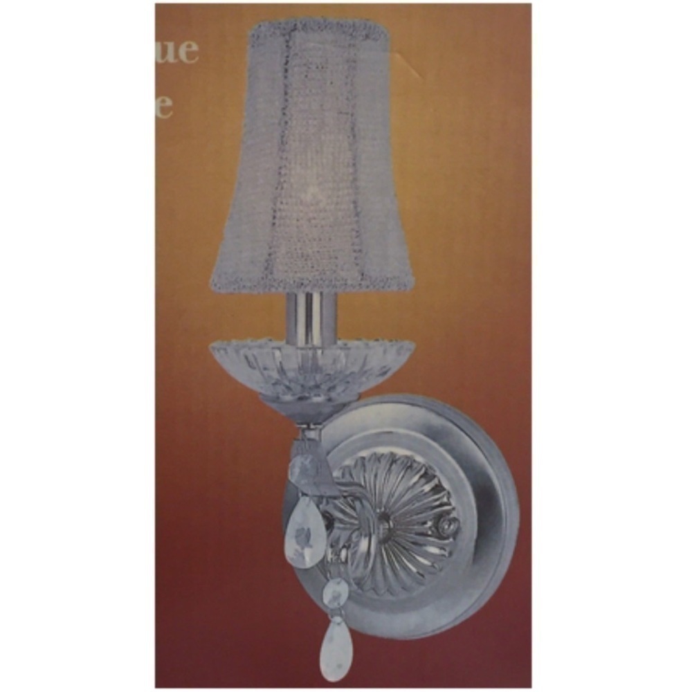 Portfolio Glass Crystal Wall Lamp Chandelier